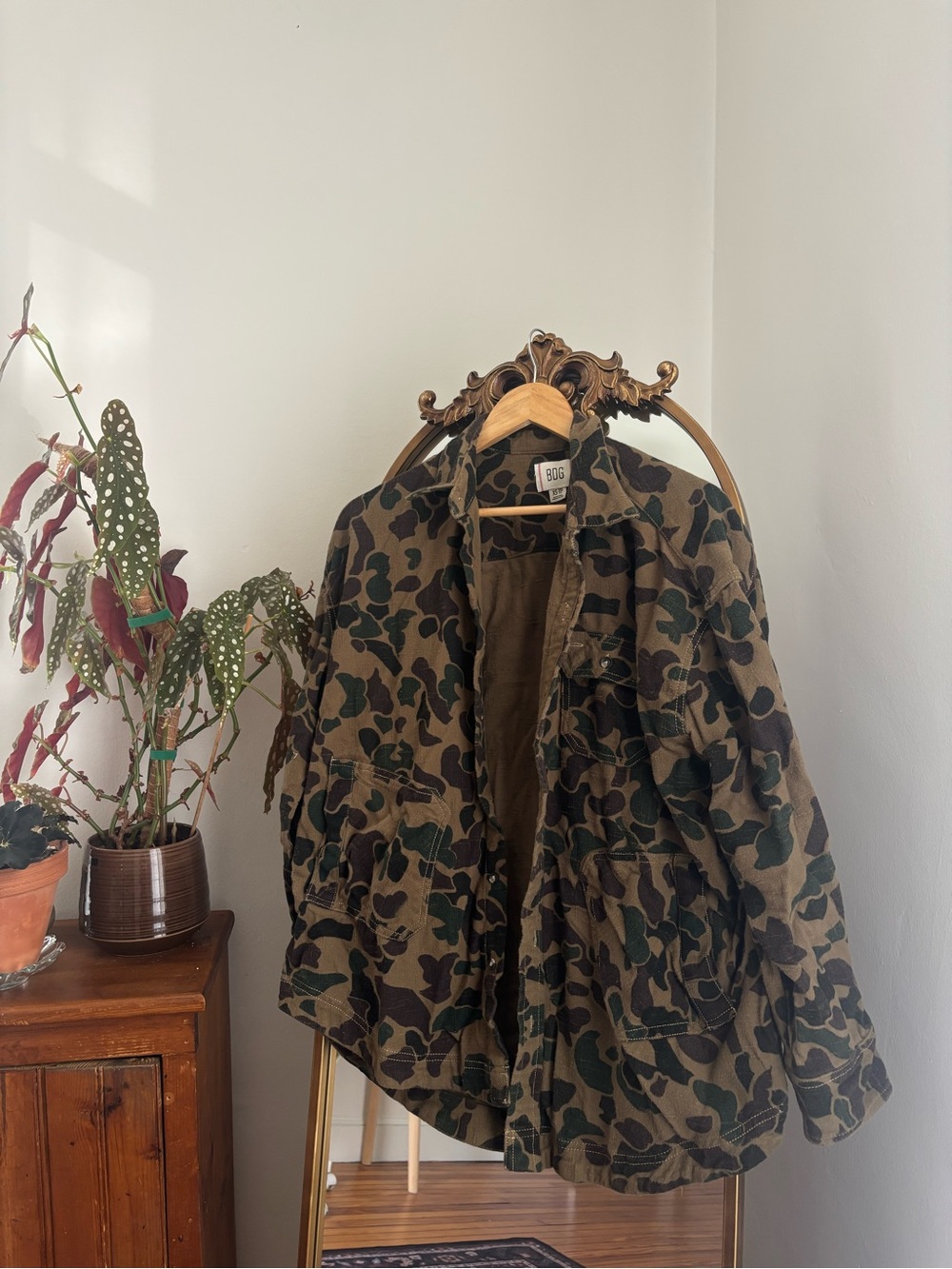 Urban Outfitters Camo Buttom Down